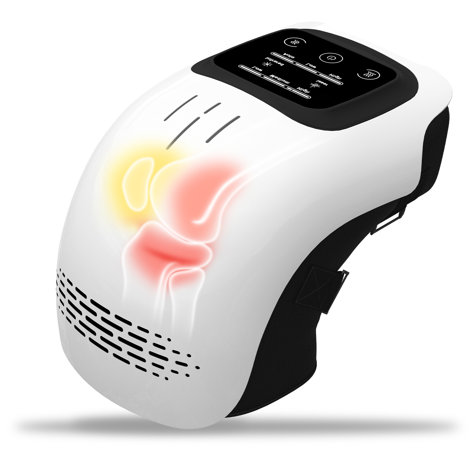 Electric Knee Massager Rechargeable Pain Relief Infrared Laser Vibration Knee Massager - Image 10